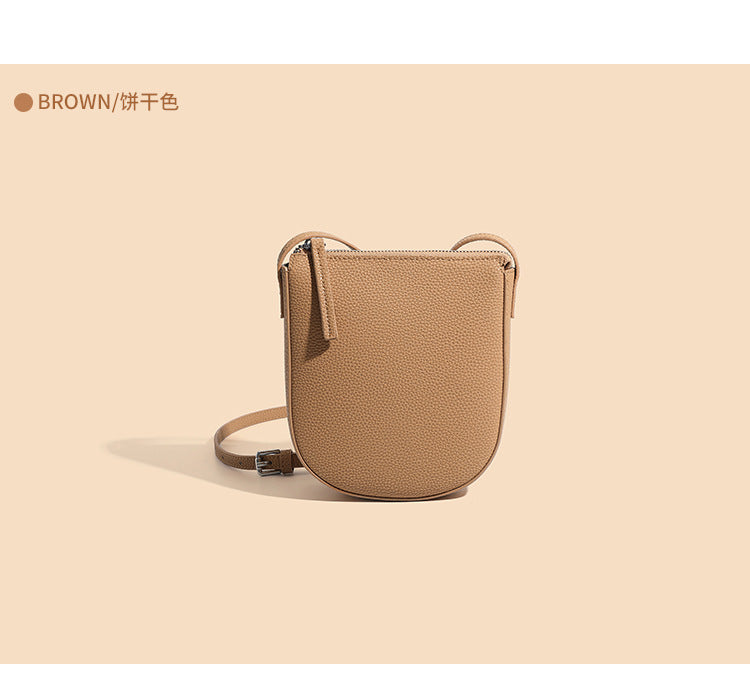 Seemino crossbody bag mini size small shoulder - brown